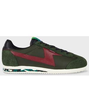 Paul Smith Dark Khaki 'Atlanta' Sneakers - Green