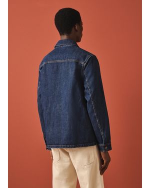 Paul Smith Dark-Wash Denim Chore Jacket - Blue
