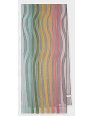 Paul Smith 'Swirl' Scarf - Blue