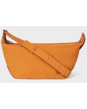 Paul Smith Mustard Sling Cross-Body Bag - Orange