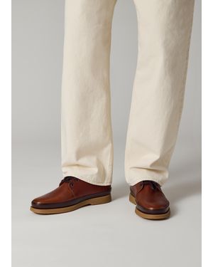 Paul Smith Leather 'Crane' Chukka Boots - Natural