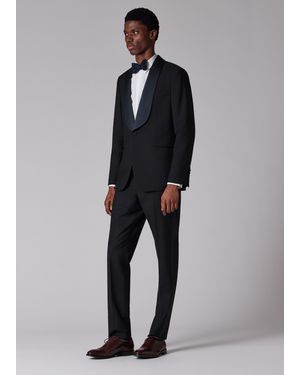 Paul Smith Wool-Mohair Evening Blazer - Blue