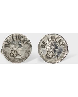 Paul Smith 'Lucky Coin' Cufflinks - Multicolor