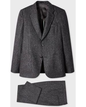 Paul Smith Dark Donegal Wool Two-Piece Suit - Gray