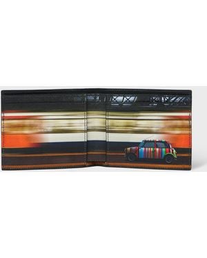 Paul Smith Leather 'Commuter Mini' Interior Billfold Wallet - White