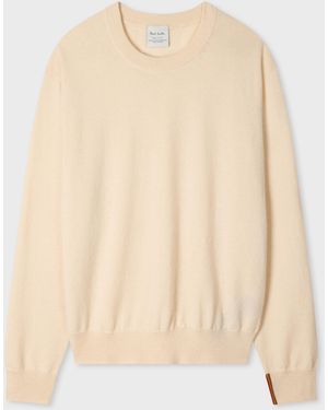 Paul Smith Crew Neck Sweater - Natural