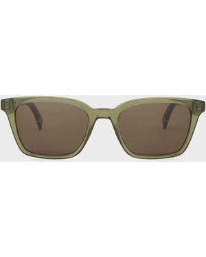 Paul Smith Transparent 'Mellor' Sunglasses - Gray