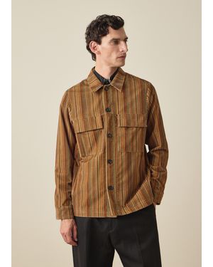 Paul Smith Corduroy Overshirt - Brown
