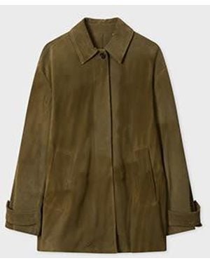 Paul Smith Suede Swing Jackets - Green