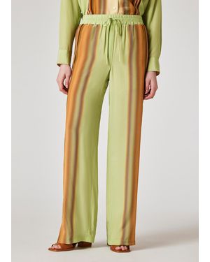 Paul Smith Gradient 'Signature Stripe' Pants - Yellow