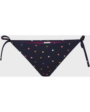 Paul Smith 'Tile Spot' Bikini Bottoms - Blue