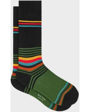 Paul Smith Stretch Cotton-Blend Underwear - Green