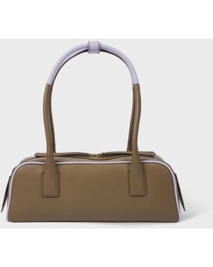 Paul Smith Tan Leather Shoulder Bag - Brown