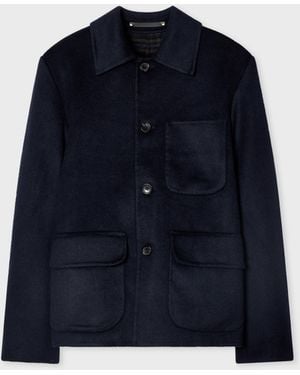 Paul Smith Double-Faced Wool-Blend Chore Jacket - Blue