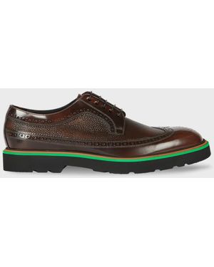 Paul Smith Leather 'Count' Brogues - Brown