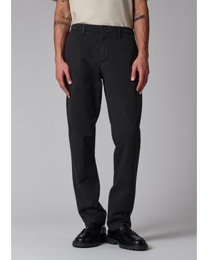Paul Smith Washed Stretch Cotton-Twill Chinos - Black