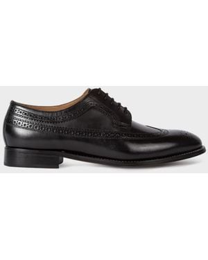 Paul Smith Leather 'Collins' Brogues - Black