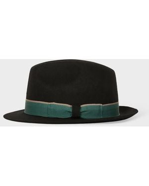 Paul Smith Wool Trilby Hat - Green
