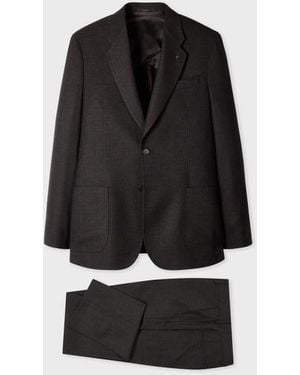 Paul Smith Wool-Cashmere Two-Piece Suit - Black