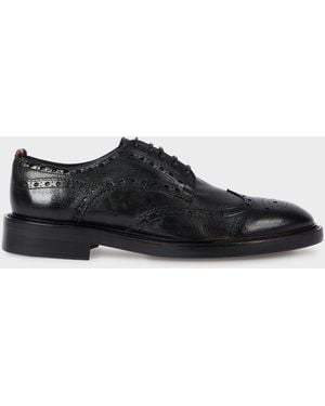 Paul Smith Leather 'Langley' Brogues - Black