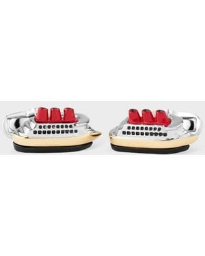 Paul Smith 'Cruise Ship' Cufflinks - Red
