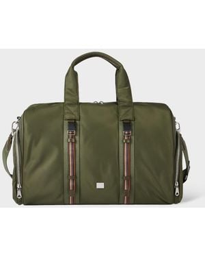Paul Smith Recycled-Nylon Holdall - Green