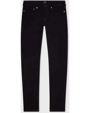 Paul Smith Slim-Fit 'Organic Stretch' Jeans - Black