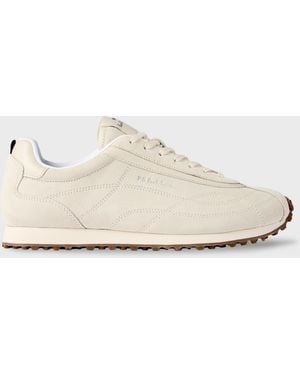 Paul Smith Cream Suede 'Haskell' Sneakers - Natural