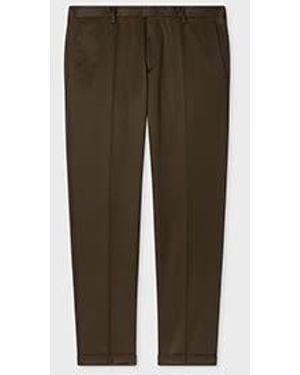Paul Smith Slim-Fit Cotton-Stretch Chinos - Green
