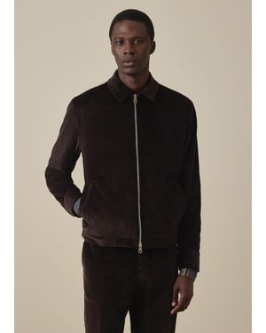 Paul Smith Corduroy Bomber Jacket - Black