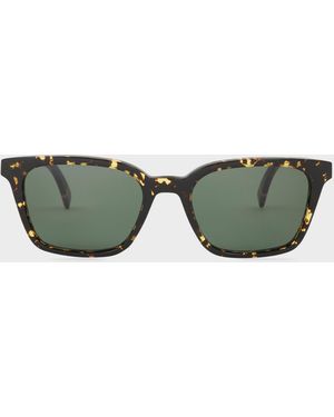 Paul Smith Havana 'Mellor' Sunglasses - Green