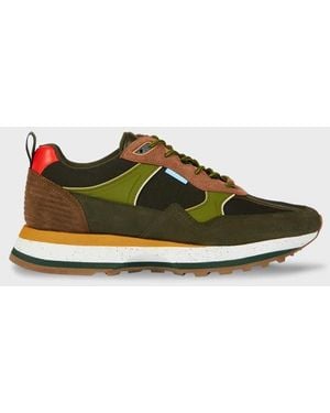 Paul Smith Khaki 'Banks' Sneakers - Brown