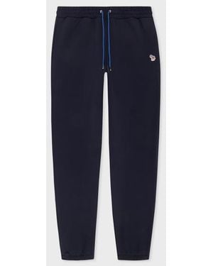 Paul Smith Cotton Zebra Sweatpants - Blue