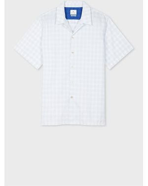 Paul Smith Casual-Fit Cotton 'Geometric' Shirt - White