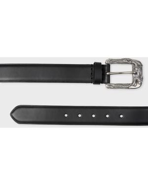 Paul Smith 'Rabbit' Buckle Belt - Black