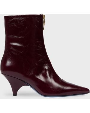 Paul Smith 'Winnie' Heeled Boots - Brown