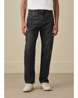 Paul Smith Relaxed Tapered-Fit Mid-Wash Jeans - Gray