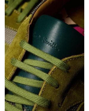 Paul Smith Lime 'Marini' Sneakers - Gray