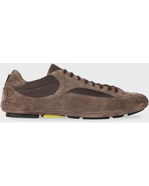 Paul Smith Dark Taupe 'Marini' Sneakers - Brown