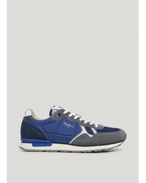 Pepe Jeans Retro-Laufschuhe - Blau