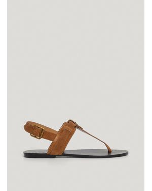 Pepe Jeans Sandalias planas de ante - Multicolor