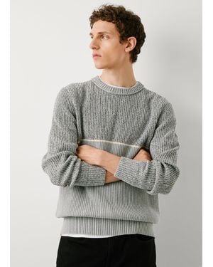 Pepe Jeans Jersey cuello redondo fit regular - Gris