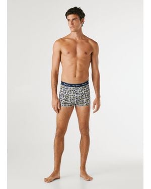 Pepe Jeans 3Er-Pack Boxershorts Baumwolle Elastisch - Blau