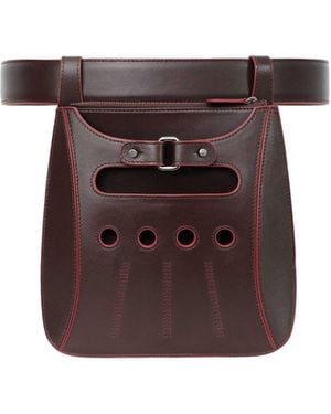 PERRIN Paris Cabbie Belt Bag - Brown