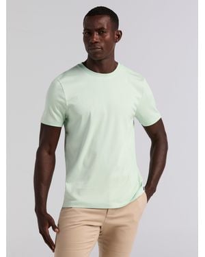 Perry Ellis Cool Interlock T-Shirt - Green