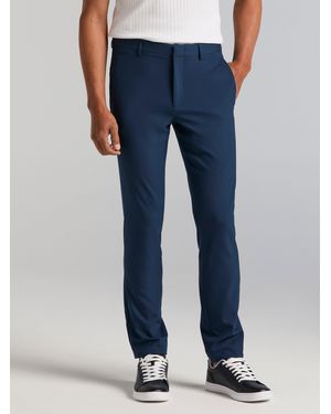 Perry Ellis Very Slim Fit Tech Portfolio Dress Pants - Black