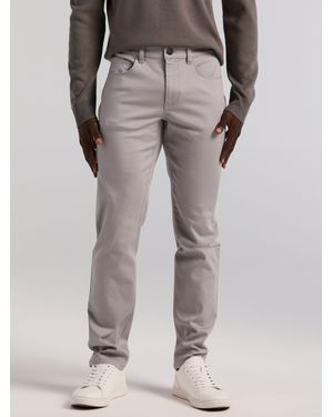 Perry Ellis Slim Fit Tencelâ 5-Pocket Pants - Gray