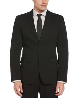 Perry Ellis Slim Fit Performance Tech Suit Jacket - Black