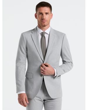 Perry Ellis Slim Fit Louis Suit Jacket - Gray