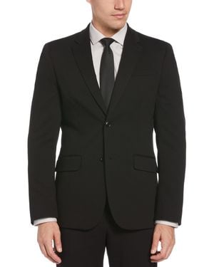 Perry Ellis Slim Fit Performance Tech Suit Jacket - Black